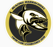 Blazing Barracudas Swim Club Logo